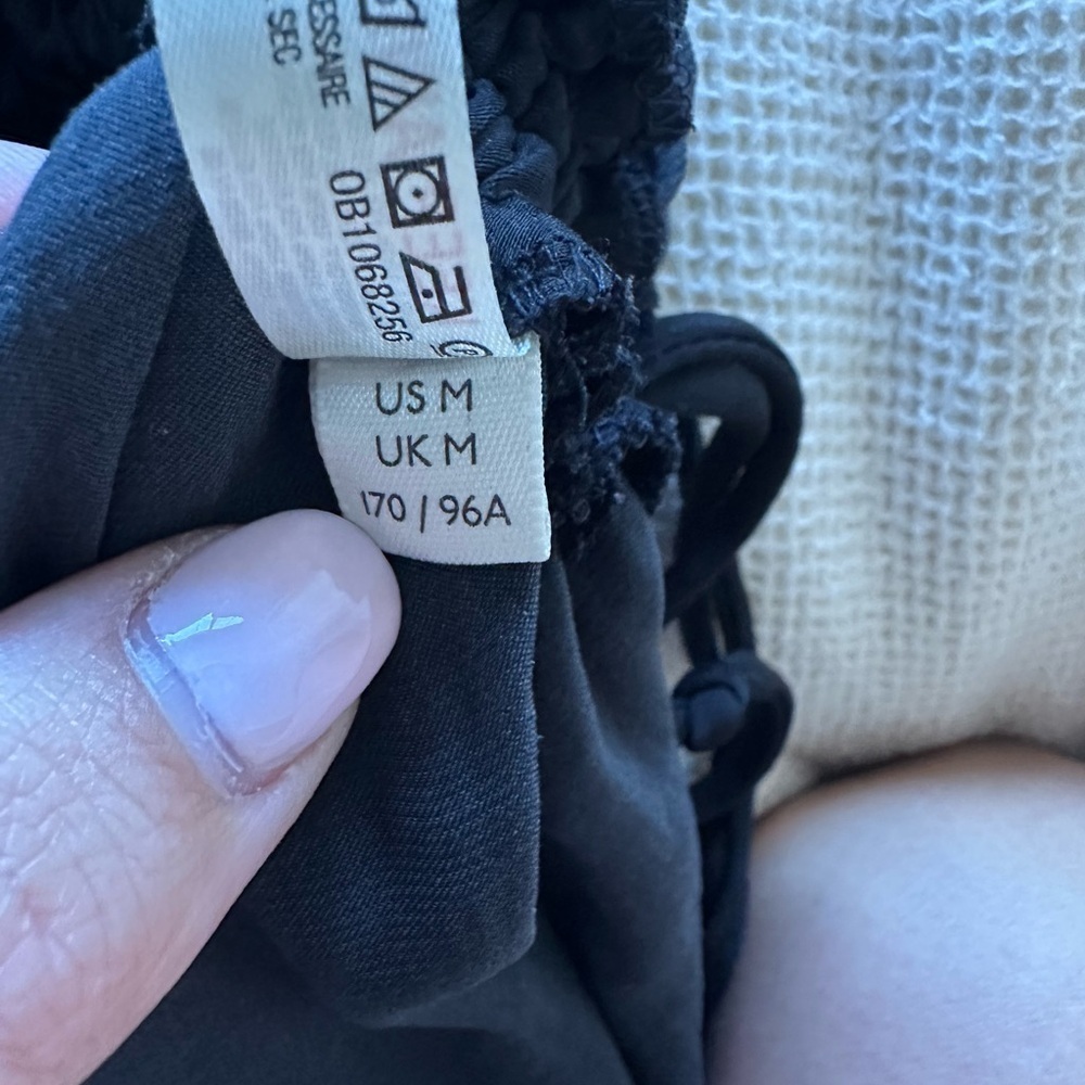 Free People Made You Look Black Slip Dress - Picture 6 of 6